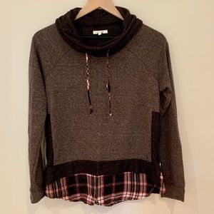 NWT Maurices Cowl Neck Sweatshirt